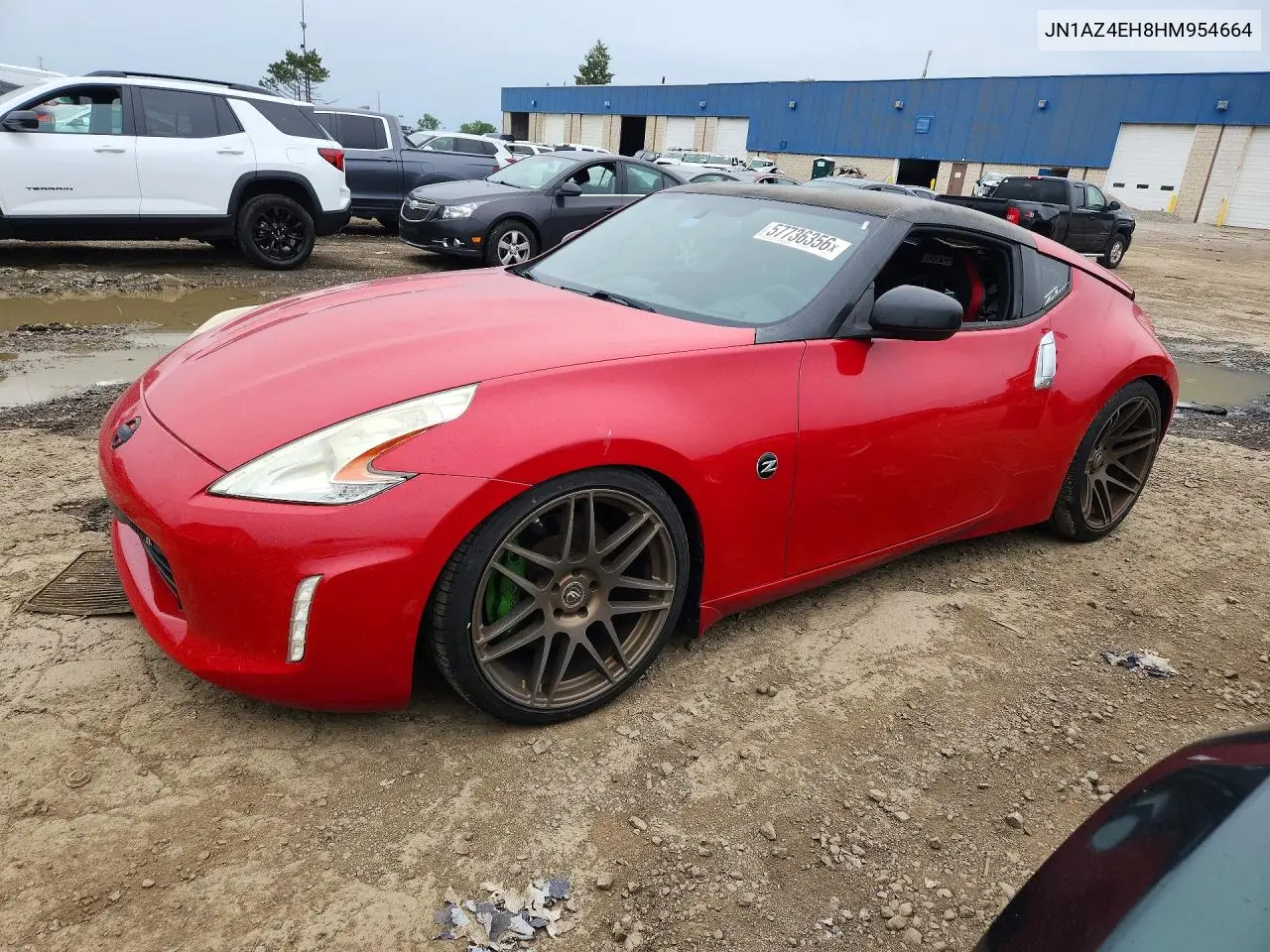 2017 Nissan 370Z Base VIN: JN1AZ4EH8HM954664 Lot: 57736356