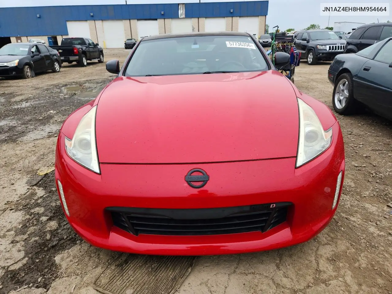 2017 Nissan 370Z Base VIN: JN1AZ4EH8HM954664 Lot: 57736356