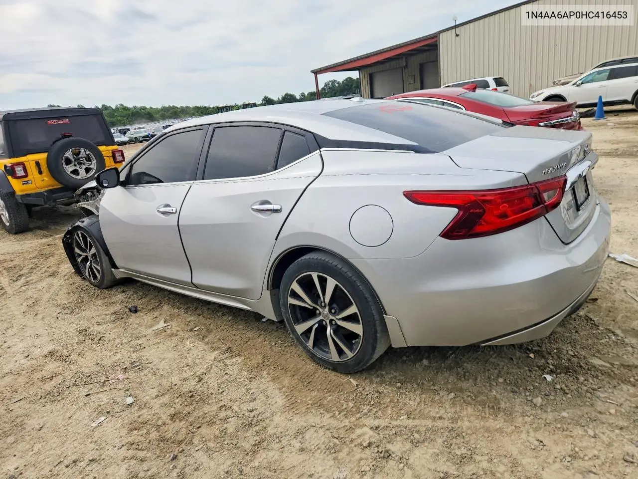 2017 Nissan Maxima 3.5 S VIN: 1N4AA6AP0HC416453 Lot: 57943836