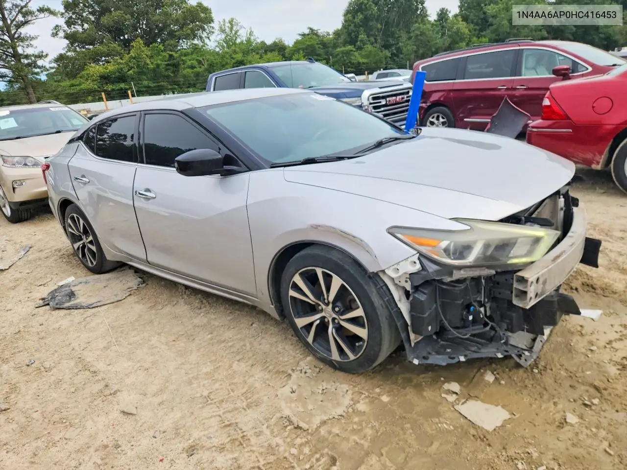 2017 Nissan Maxima 3.5 S VIN: 1N4AA6AP0HC416453 Lot: 57943836