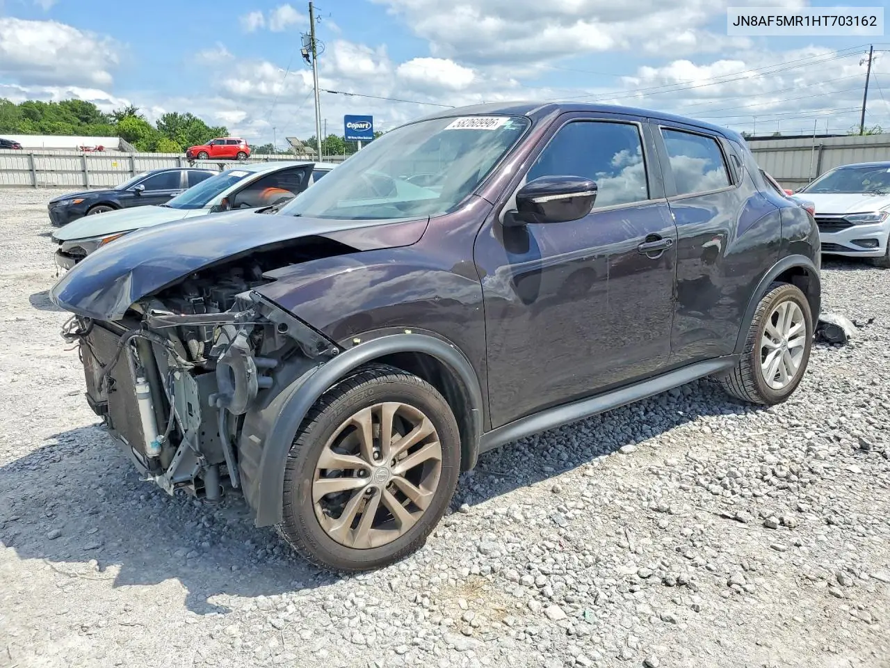 2017 Nissan Juke S VIN: JN8AF5MR1HT703162 Lot: 58260996