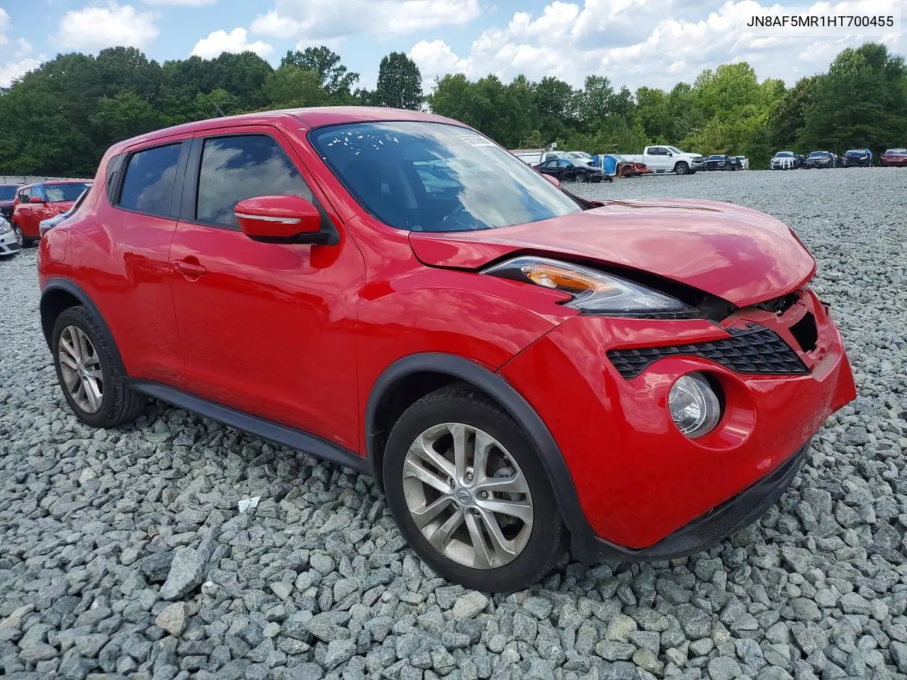 2017 Nissan Juke S VIN: JN8AF5MR1HT700455 Lot: 58270666