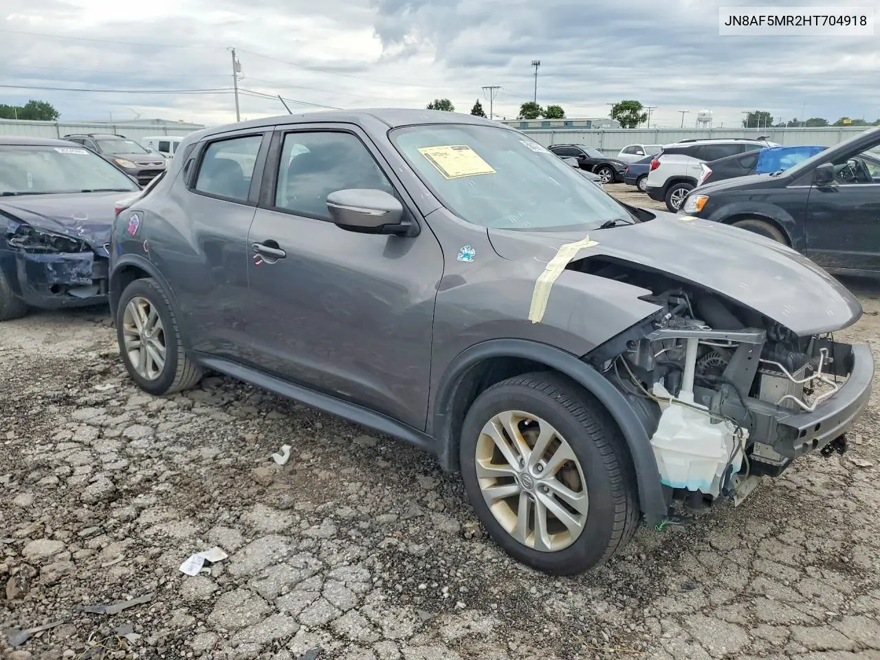 2017 Nissan Juke S VIN: JN8AF5MR2HT704918 Lot: 58439716