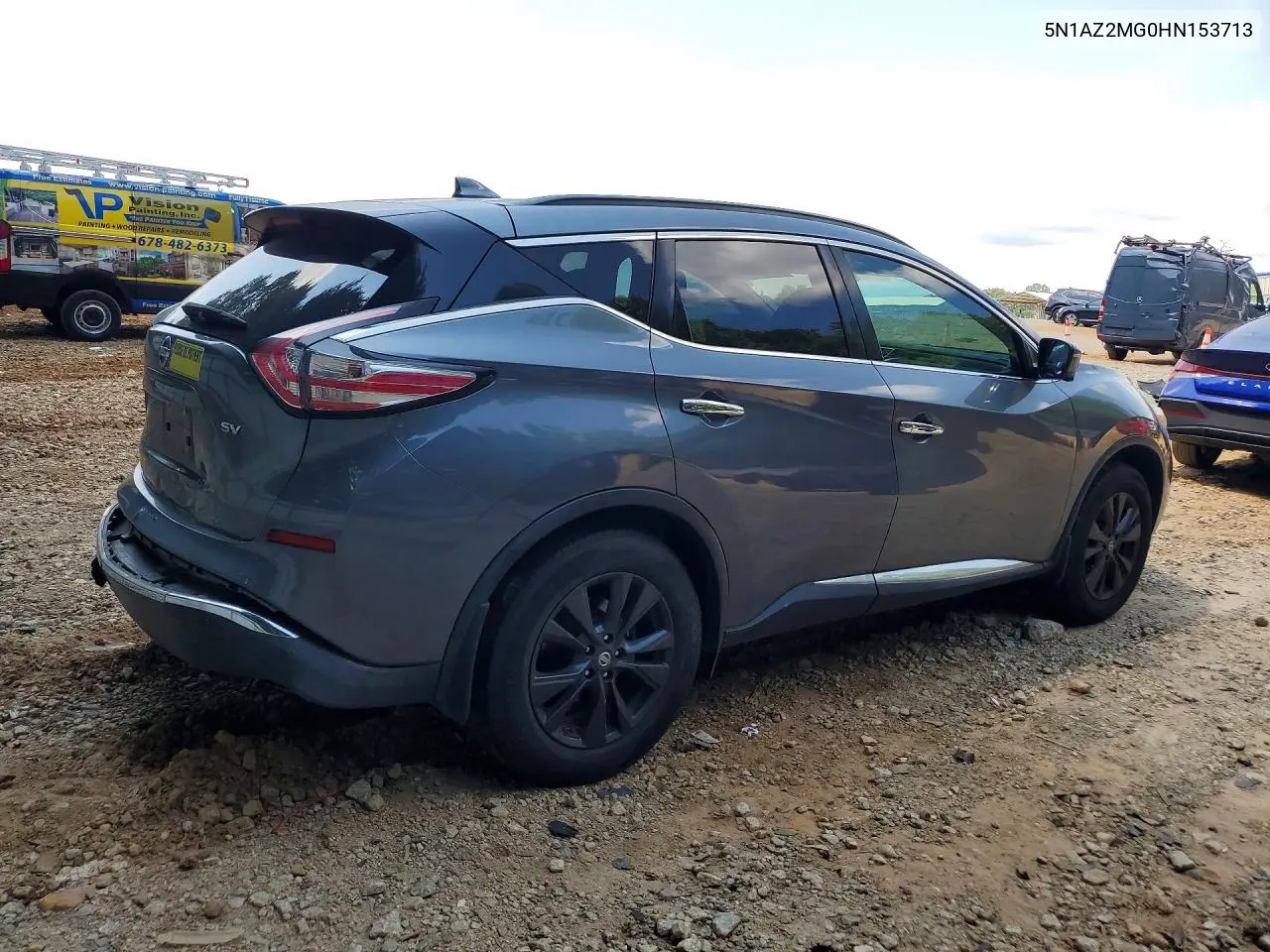 2017 Nissan Murano Sv VIN: 5N1AZ2MG0HN153713 Lot: 58798196