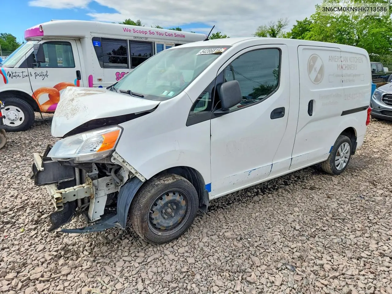 2017 Nissan Nv200 - Delivery Van VIN: 3N6CM0KN9HK713586 Lot: 58996356