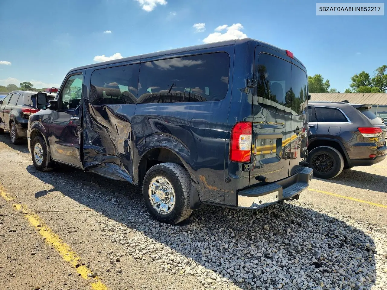2017 Nissan Nv 3500 Hd Sl VIN: 5BZAF0AA8HN852217 Lot: 59092526