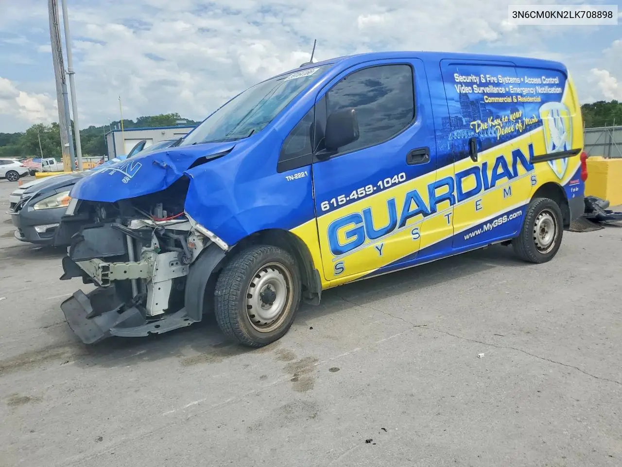 2017 Nissan Nv200 Cargo Van VIN: 3N6CM0KN2LK708898 Lot: 59164166