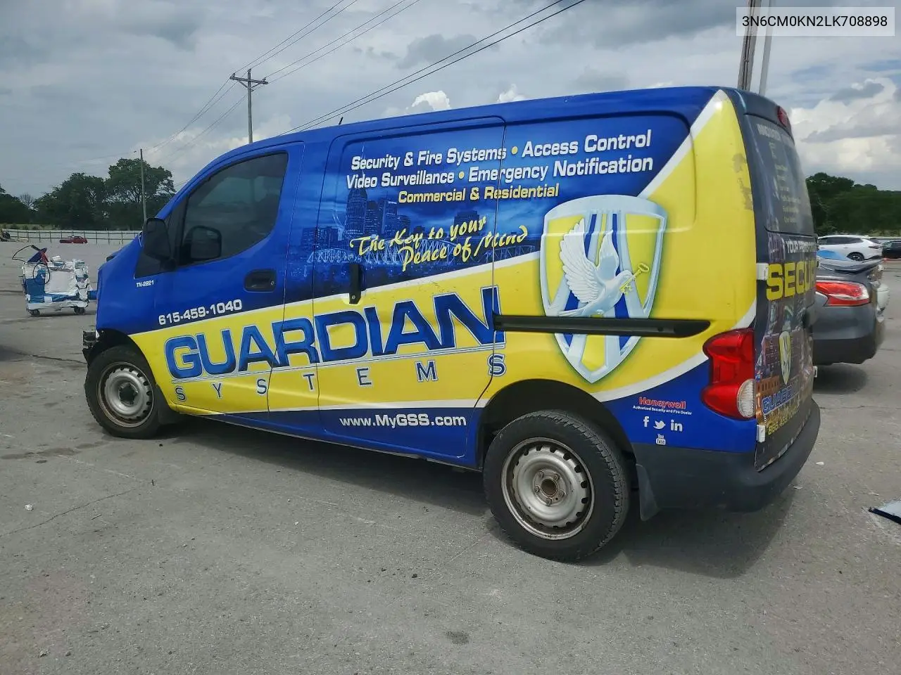 2017 Nissan Nv200 Cargo Van VIN: 3N6CM0KN2LK708898 Lot: 59164166