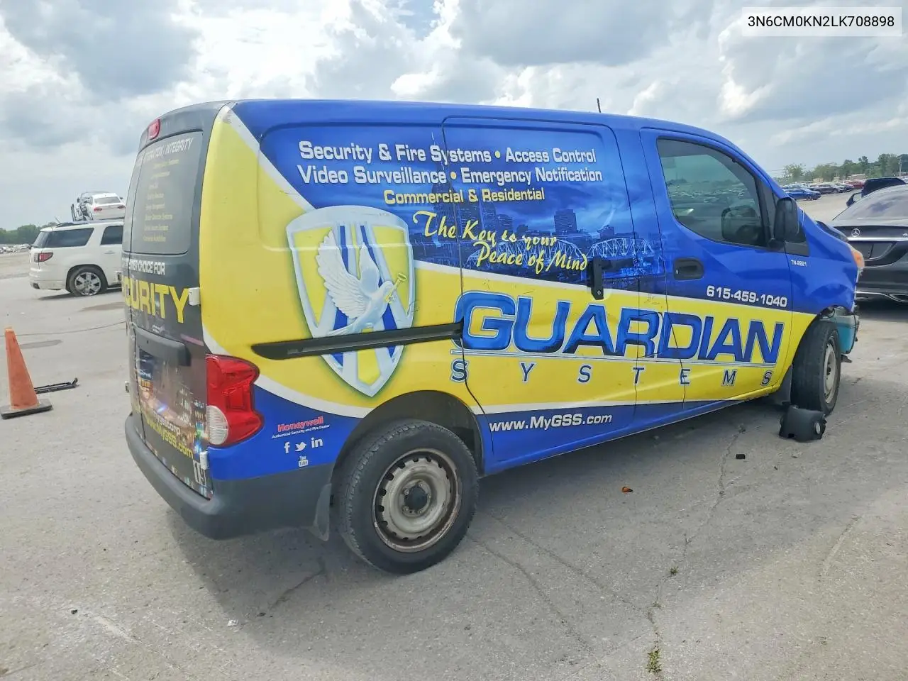 2017 Nissan Nv200 Cargo Van VIN: 3N6CM0KN2LK708898 Lot: 59164166