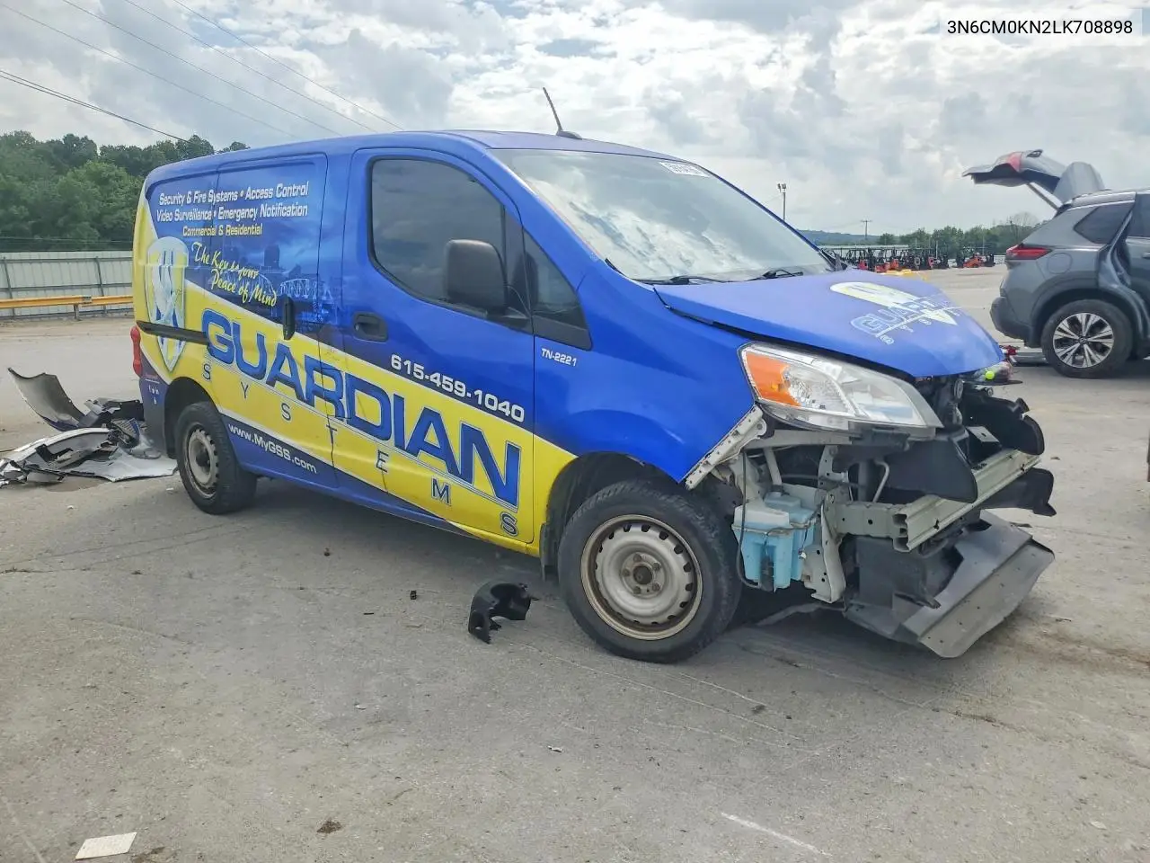 2017 Nissan Nv200 Cargo Van VIN: 3N6CM0KN2LK708898 Lot: 59164166