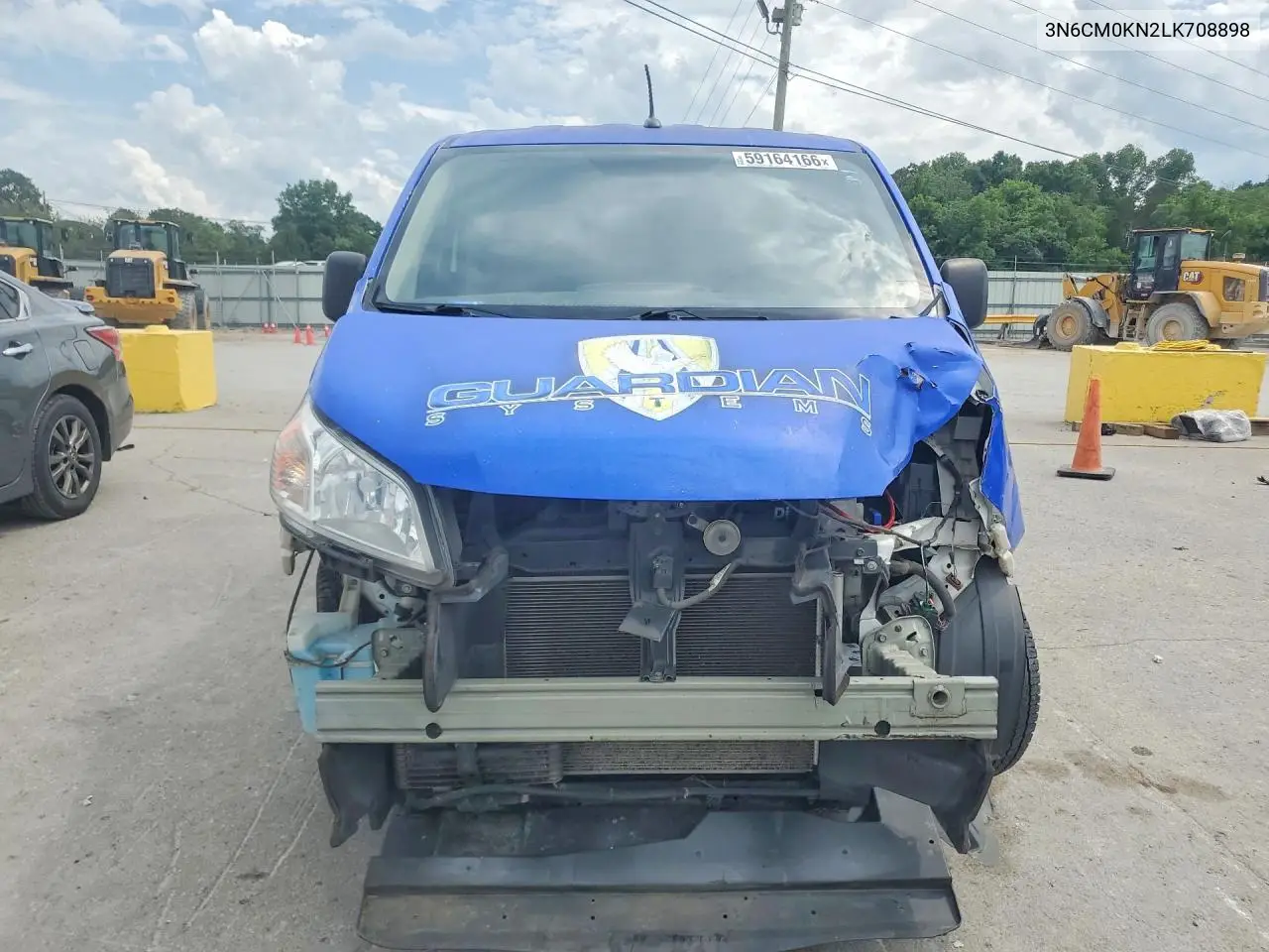 2017 Nissan Nv200 Cargo Van VIN: 3N6CM0KN2LK708898 Lot: 59164166