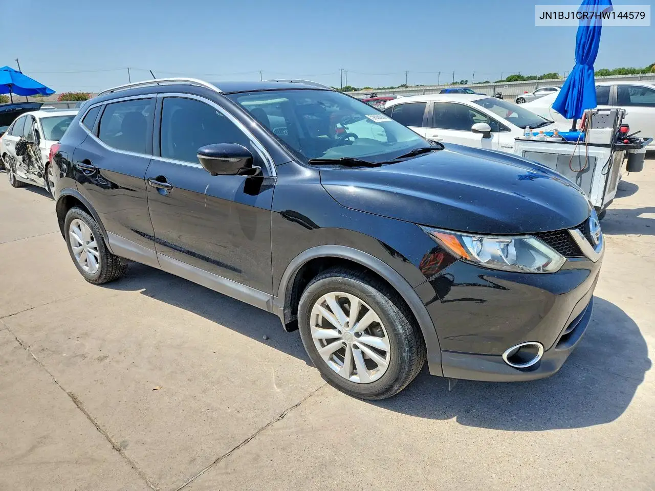 2017 Nissan Rogue Sport Sv VIN: JN1BJ1CR7HW144579 Lot: 59306036