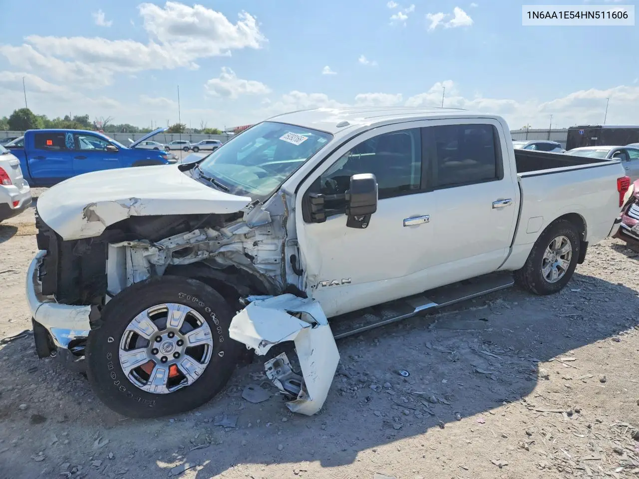 2017 Nissan Titan Sv VIN: 1N6AA1E54HN511606 Lot: 59393166