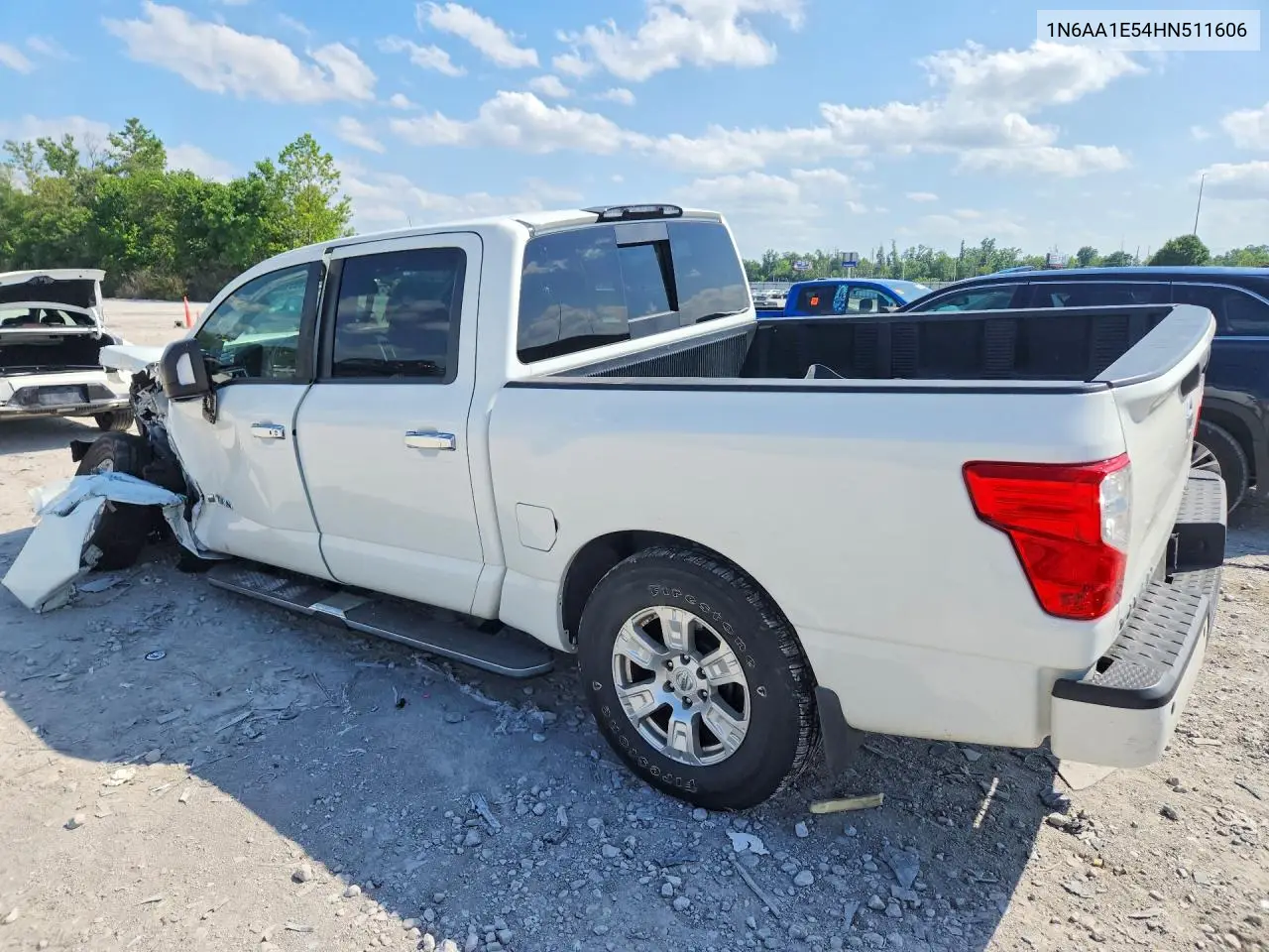 2017 Nissan Titan Sv VIN: 1N6AA1E54HN511606 Lot: 59393166