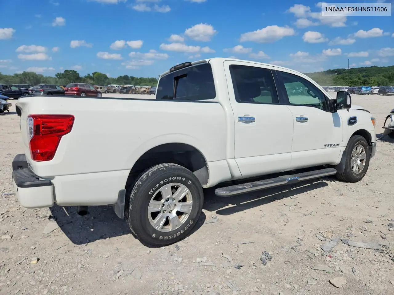 2017 Nissan Titan Sv VIN: 1N6AA1E54HN511606 Lot: 59393166