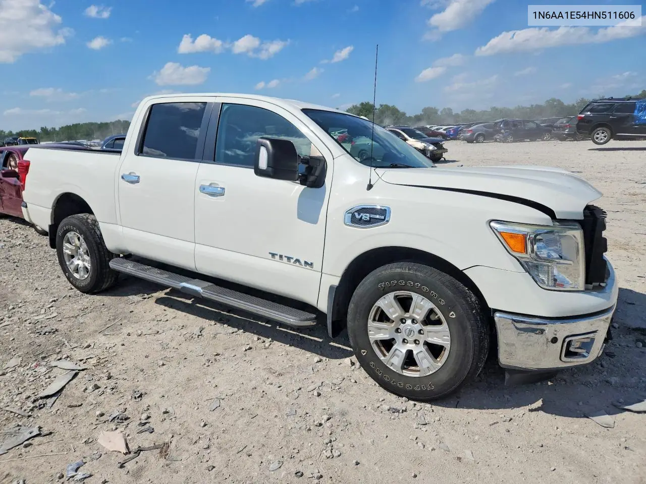 2017 Nissan Titan Sv VIN: 1N6AA1E54HN511606 Lot: 59393166