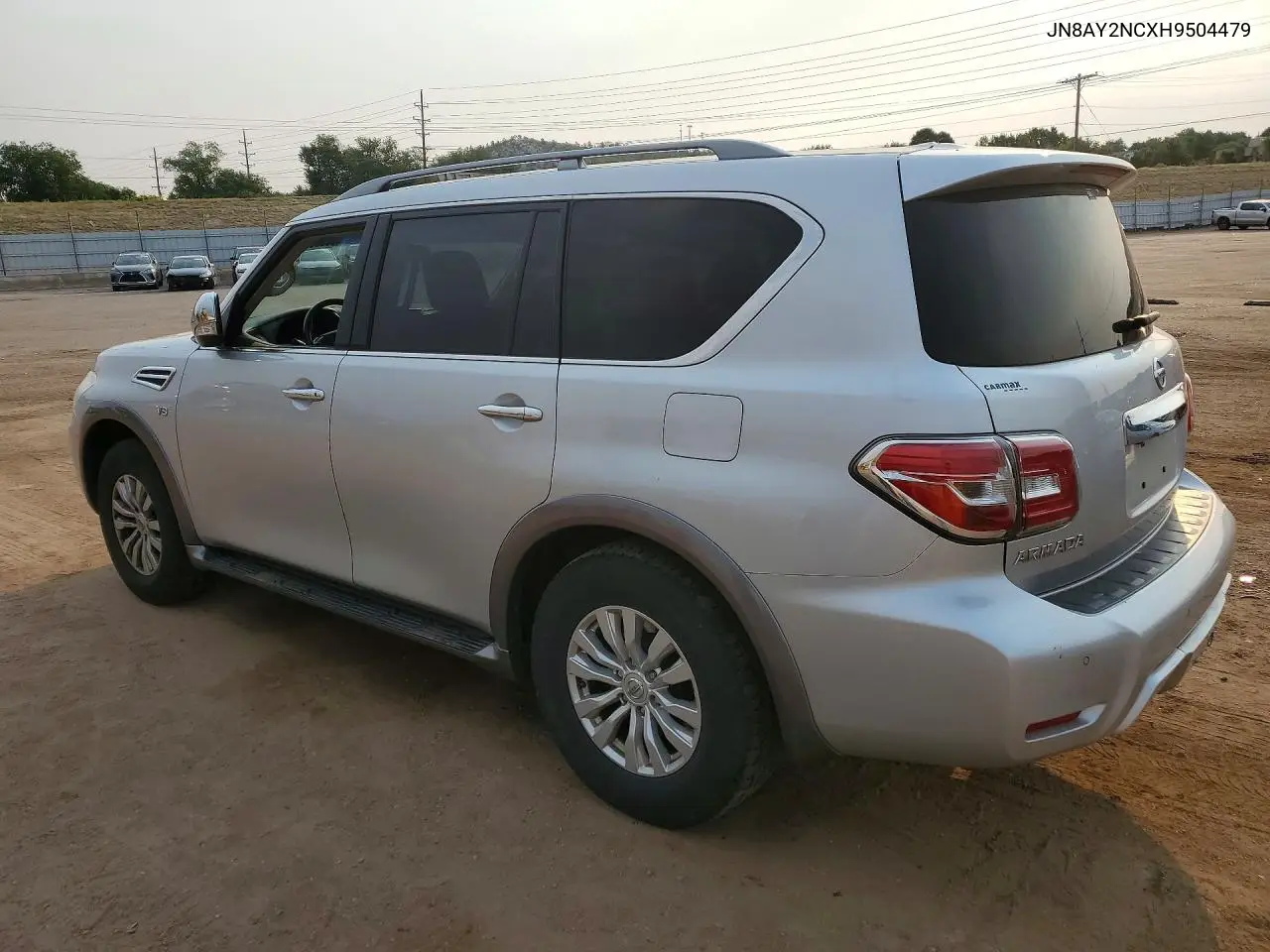 2017 Nissan Armada Sv VIN: JN8AY2NCXH9504479 Lot: 59535916