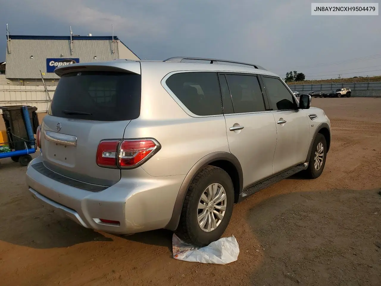 2017 Nissan Armada Sv VIN: JN8AY2NCXH9504479 Lot: 59535916
