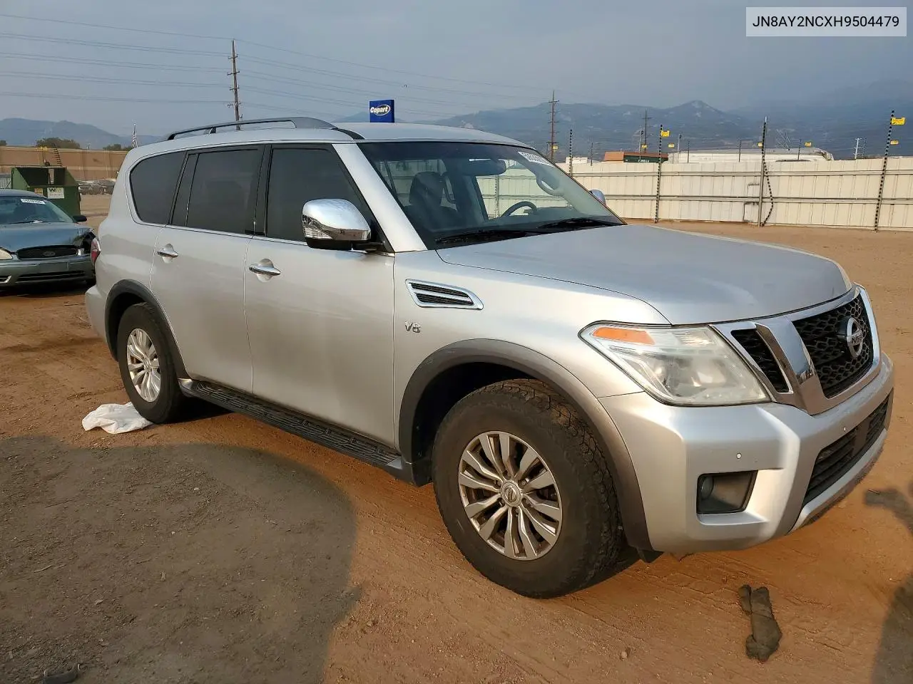2017 Nissan Armada Sv VIN: JN8AY2NCXH9504479 Lot: 59535916