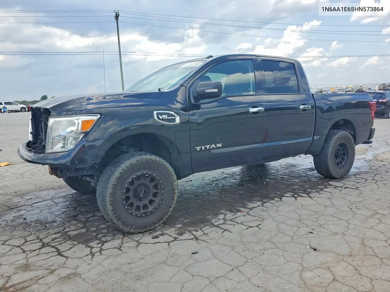 2017 Nissan Titan Sv VIN: 1N6AA1E65HN573864 Lot: 59596796