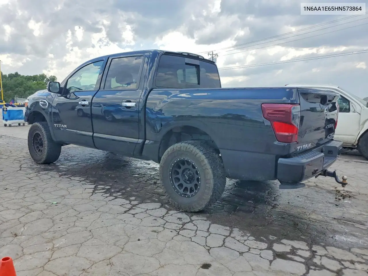 2017 Nissan Titan Sv VIN: 1N6AA1E65HN573864 Lot: 59596796