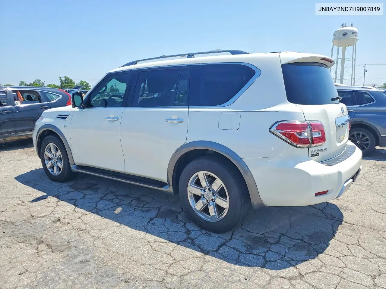 2017 Nissan Armada Sl VIN: JN8AY2ND7H9007849 Lot: 59613176