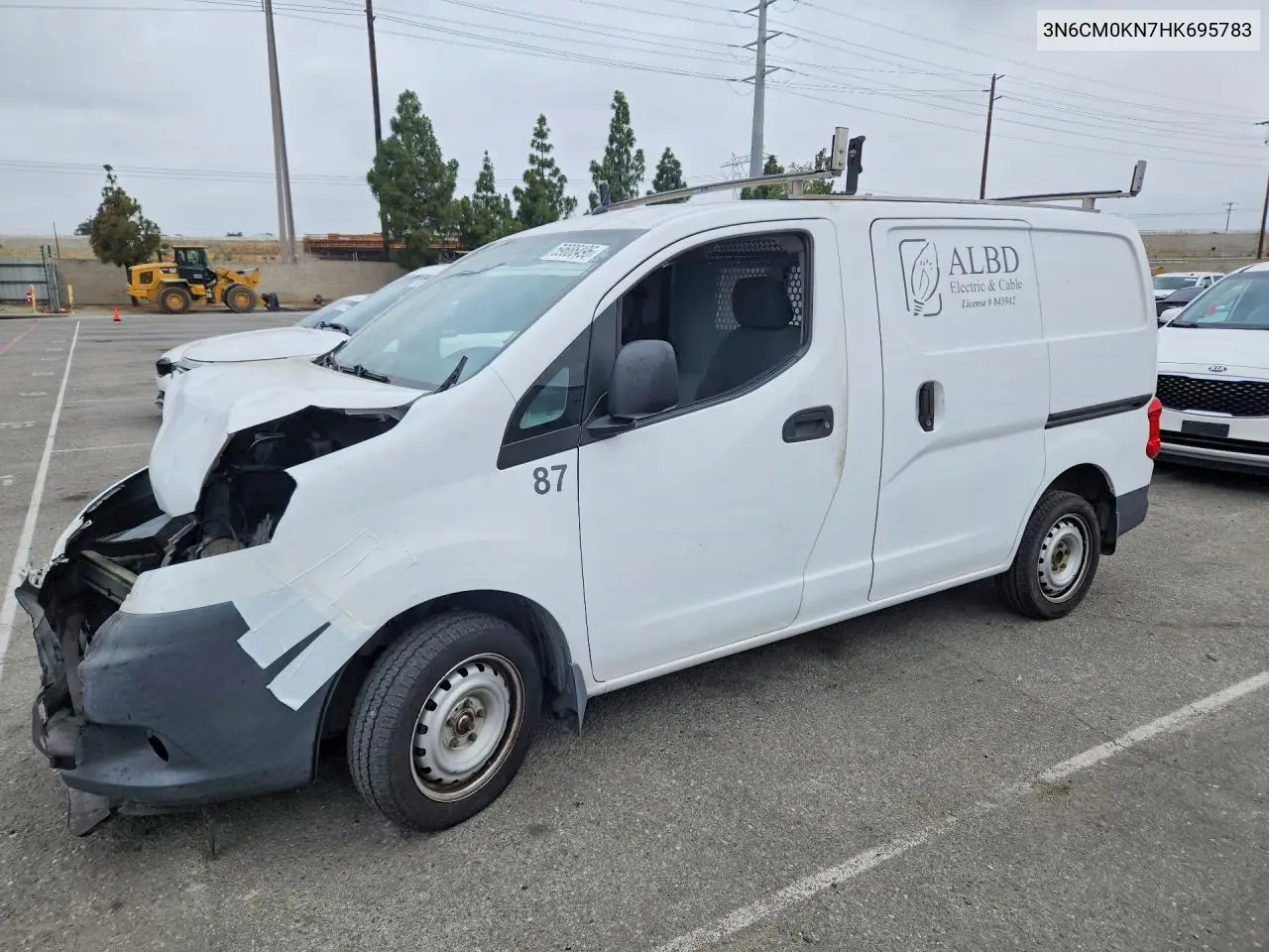 2017 Nissan Nv200 S VIN: 3N6CM0KN7HK695783 Lot: 59686496