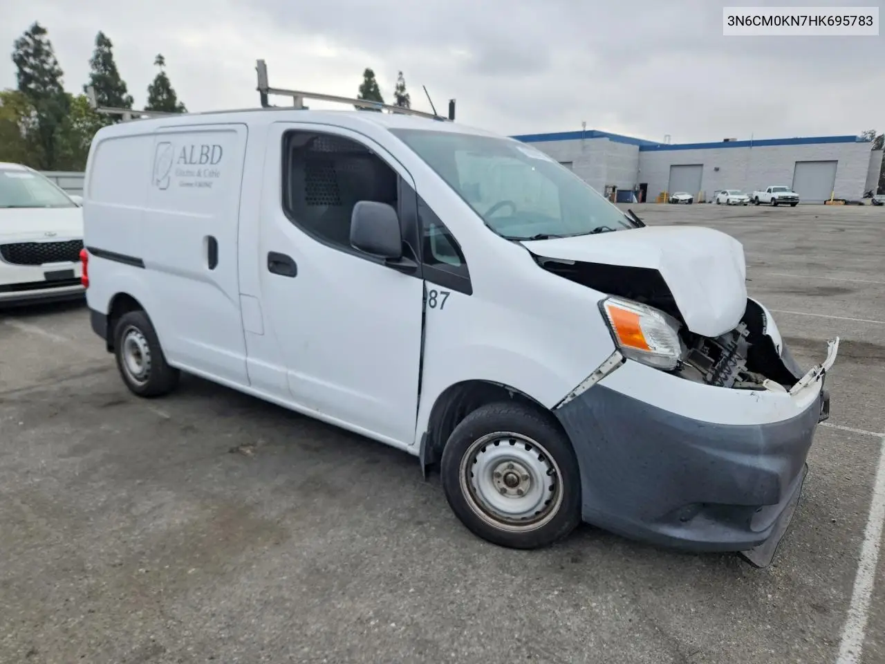 2017 Nissan Nv200 S VIN: 3N6CM0KN7HK695783 Lot: 59686496