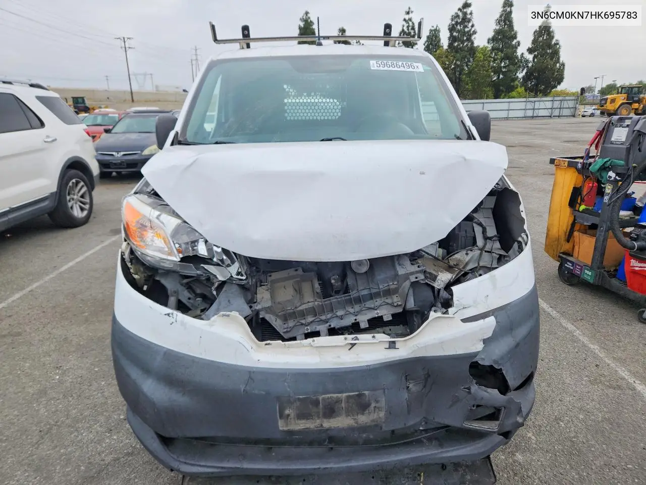 2017 Nissan Nv200 S VIN: 3N6CM0KN7HK695783 Lot: 59686496