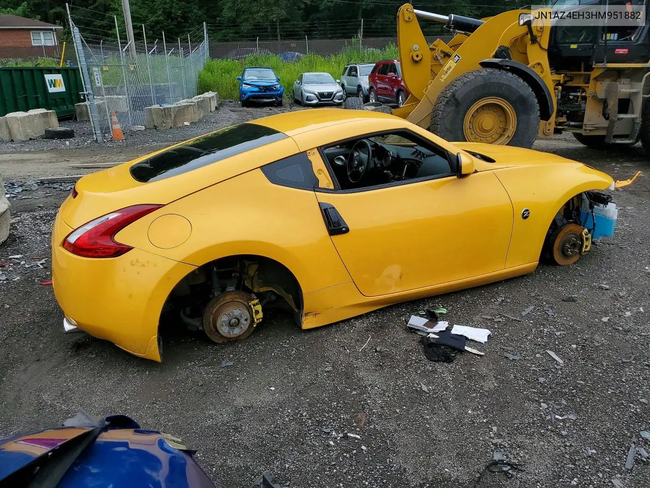 2017 Nissan 370Z Base VIN: JN1AZ4EH3HM951882 Lot: 59875726