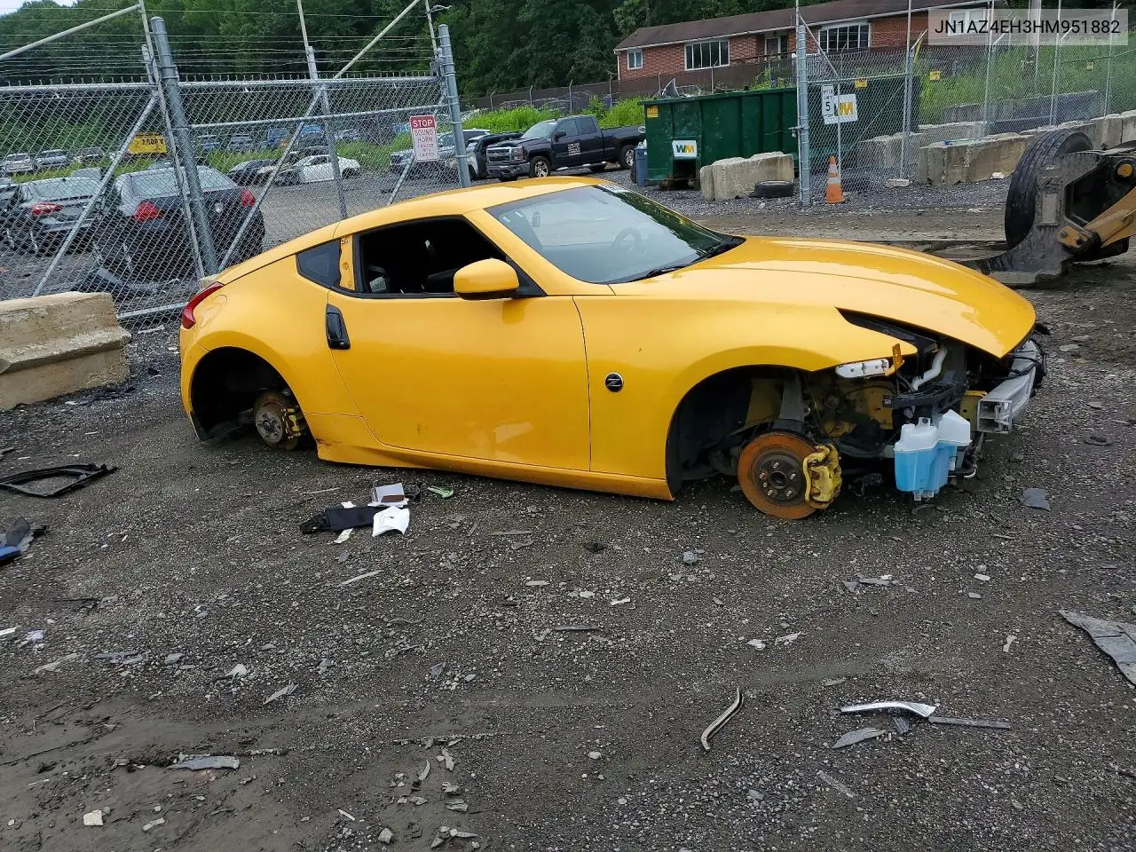 2017 Nissan 370Z Base VIN: JN1AZ4EH3HM951882 Lot: 59875726