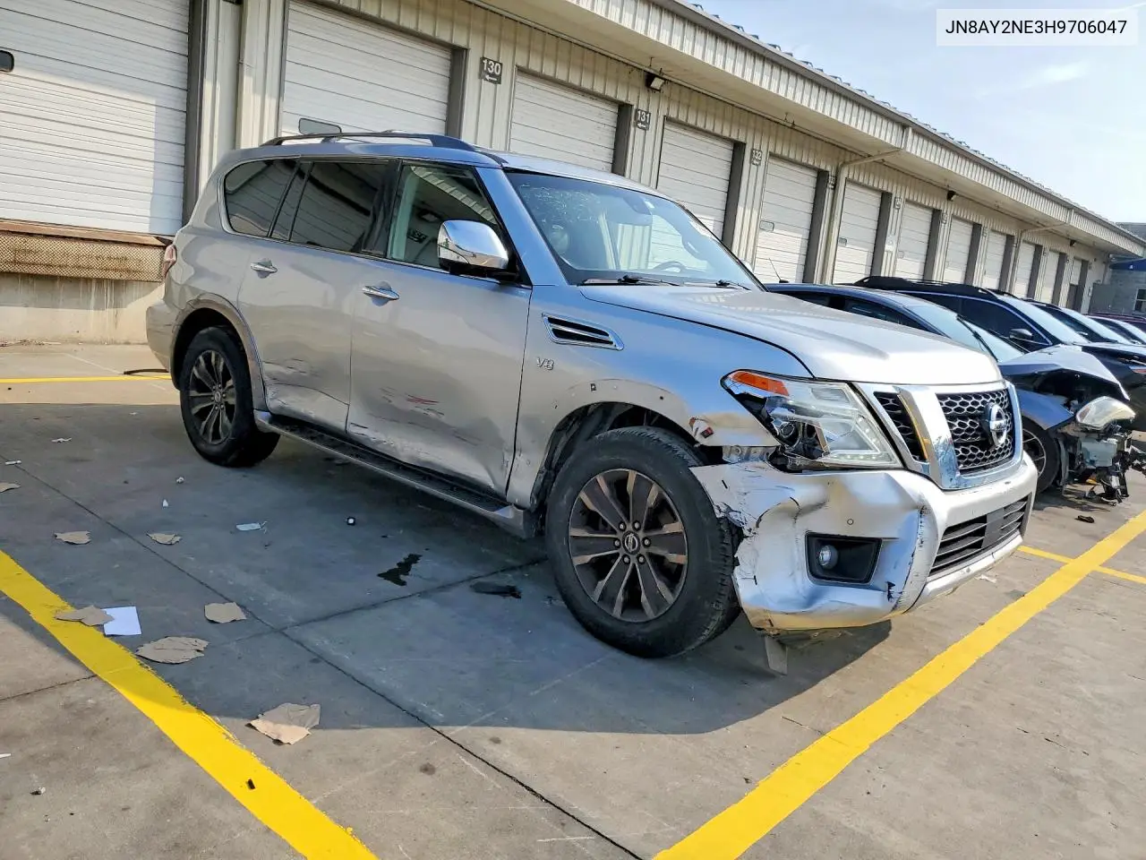 2017 Nissan Armada Platinum VIN: JN8AY2NE3H9706047 Lot: 59996266