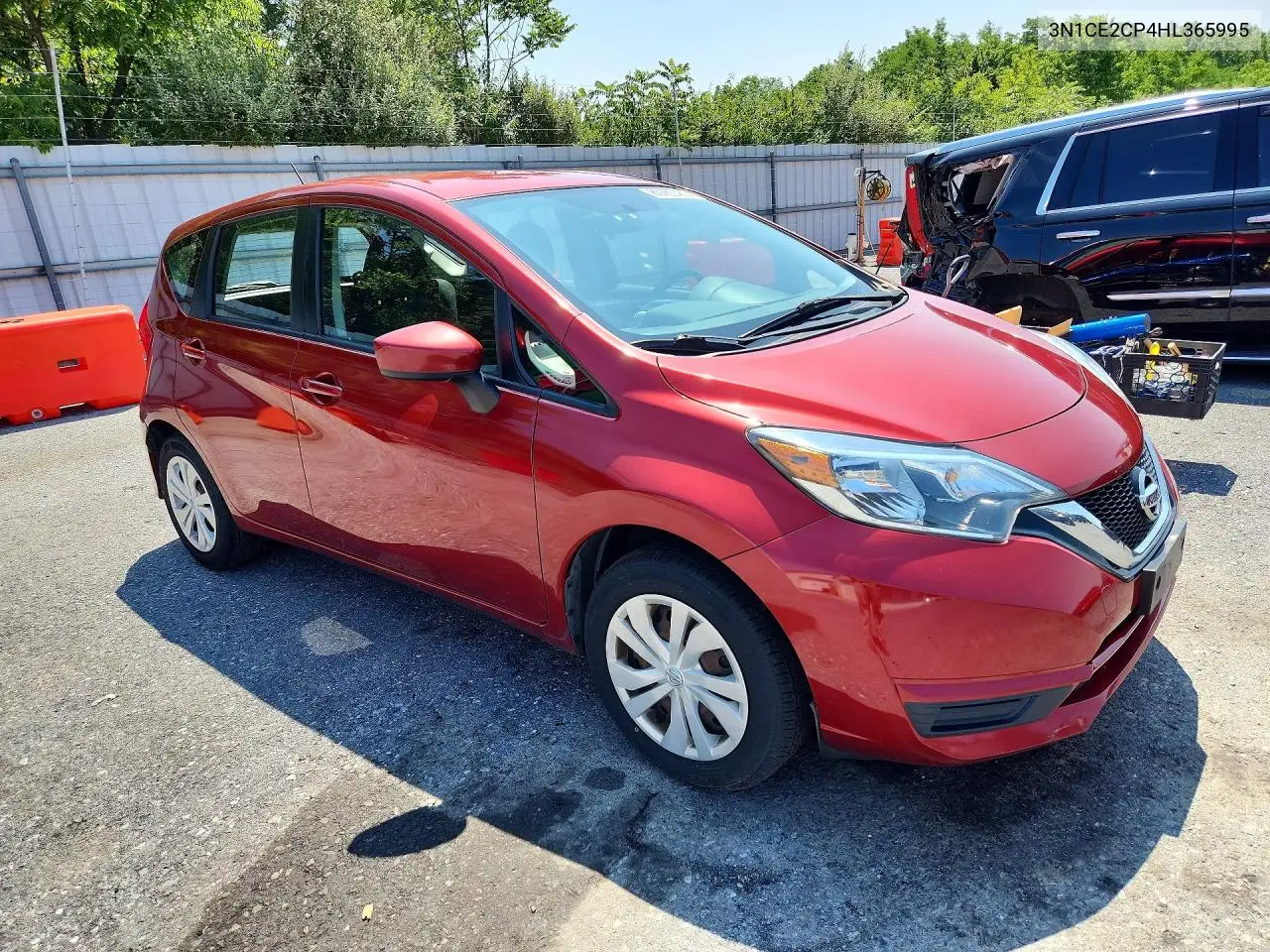 2017 Nissan Versa Note Sv VIN: 3N1CE2CP4HL365995 Lot: 60760456