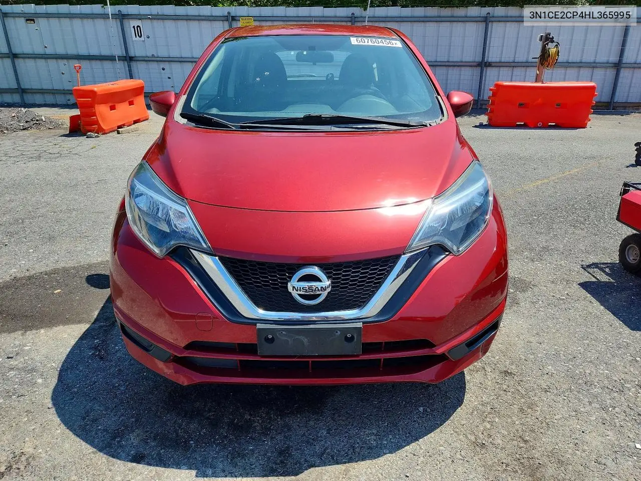 2017 Nissan Versa Note Sv VIN: 3N1CE2CP4HL365995 Lot: 60760456