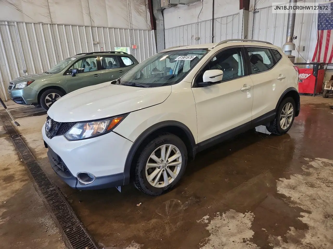 2017 Nissan Rogue Sport Sv VIN: JN1BJ1CR0HW127672 Lot: 61961676