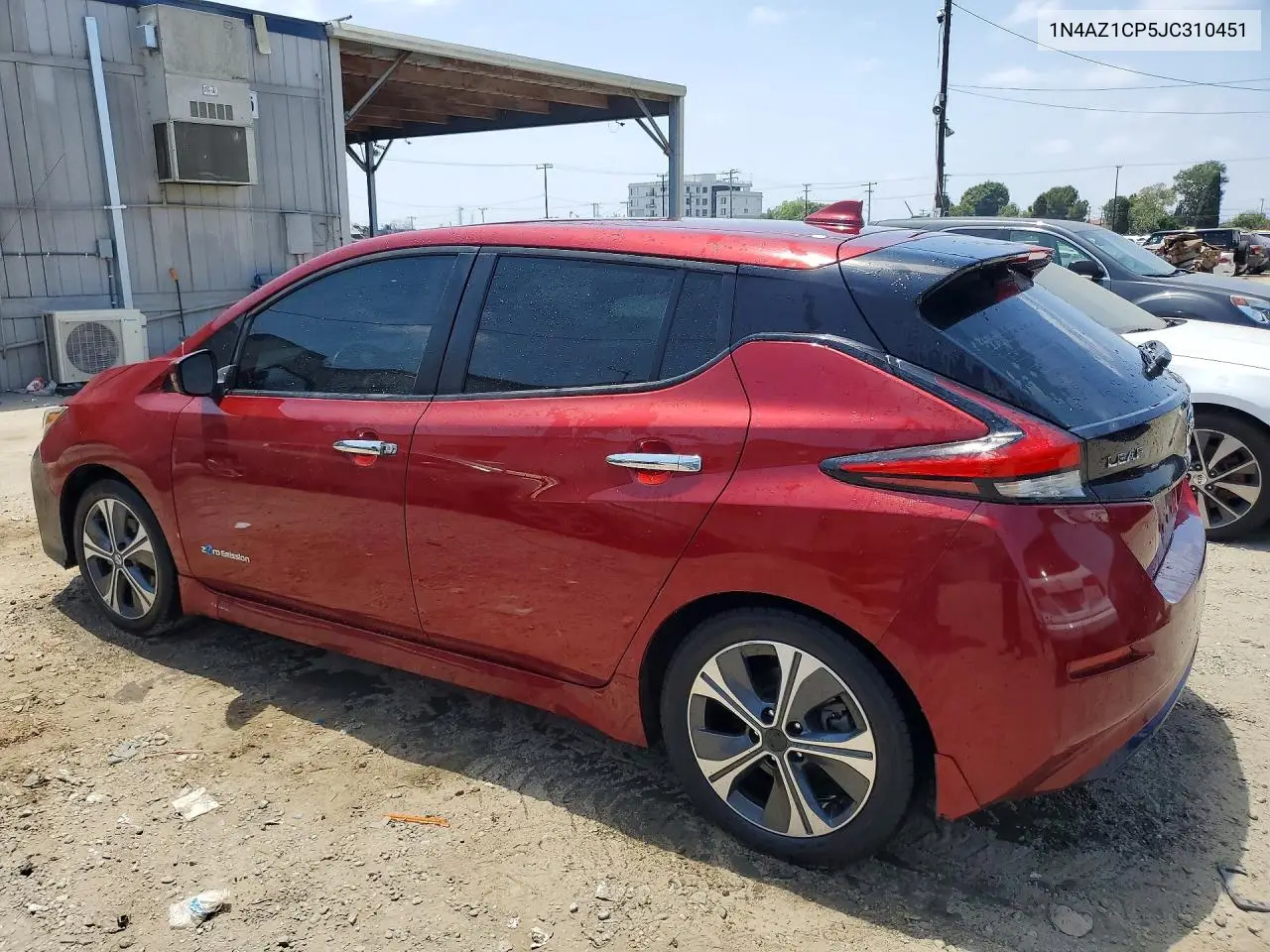 2018 Nissan Leaf Sv VIN: 1N4AZ1CP5JC310451 Lot: 54653186