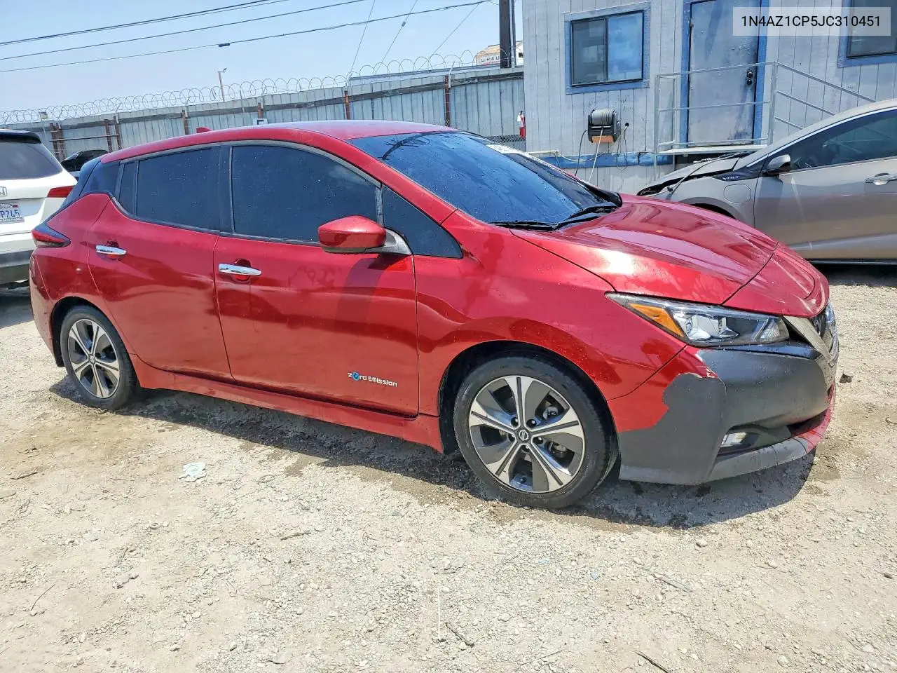 2018 Nissan Leaf Sv VIN: 1N4AZ1CP5JC310451 Lot: 54653186