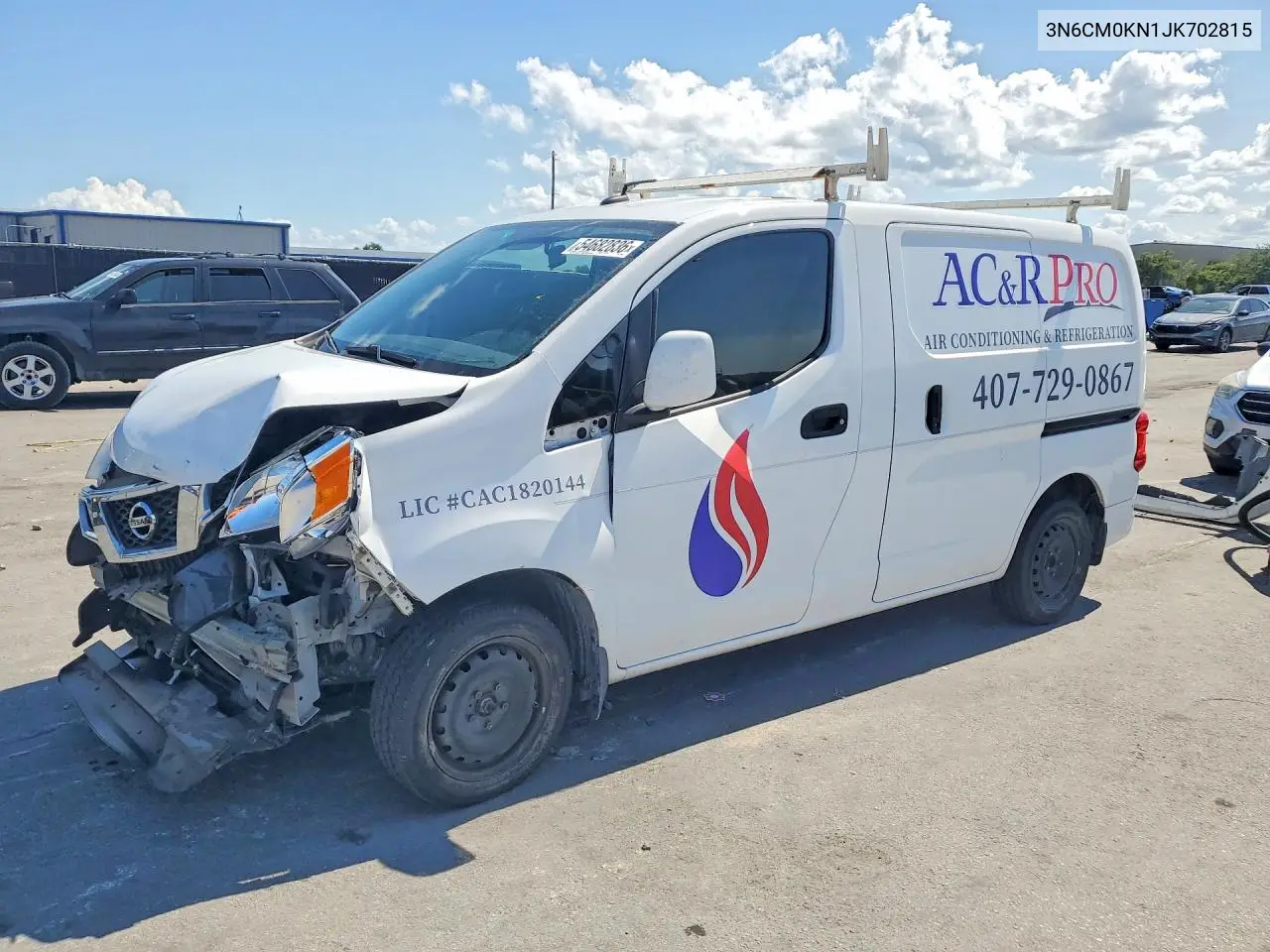 2018 Nissan Nv200 Sv VIN: 3N6CM0KN1JK702815 Lot: 54682836