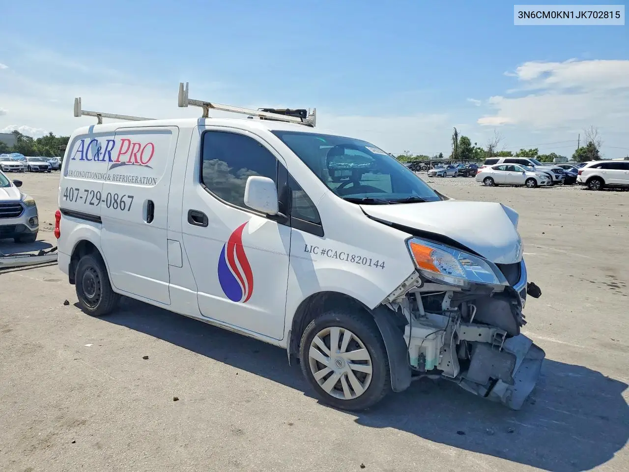 2018 Nissan Nv200 Sv VIN: 3N6CM0KN1JK702815 Lot: 54682836