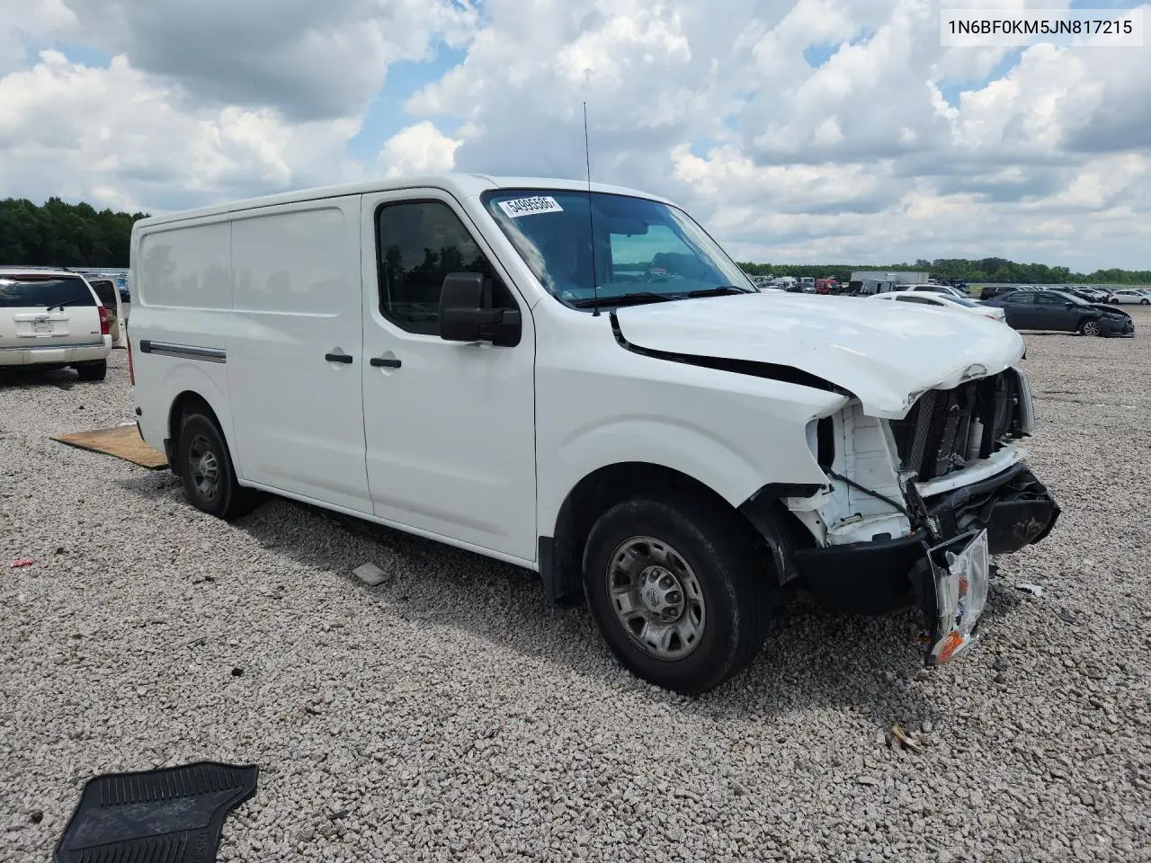 2018 Nissan Nv 1500 Sv VIN: 1N6BF0KM5JN817215 Lot: 54995586