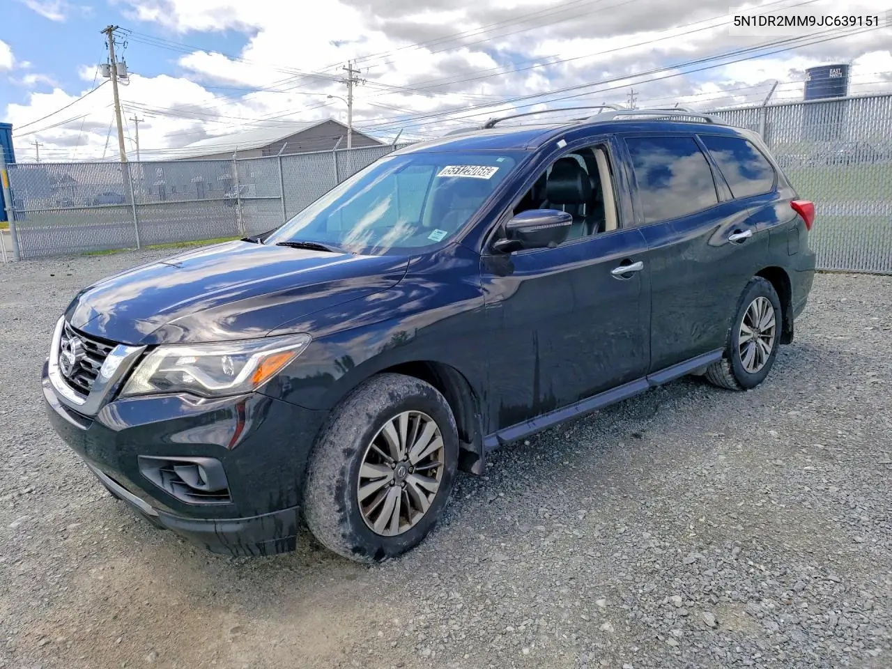 2018 Nissan Pathfinder S VIN: 5N1DR2MM9JC639151 Lot: 55125066