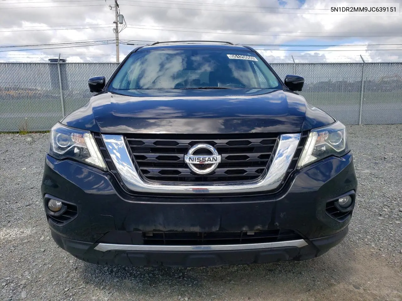 2018 Nissan Pathfinder S VIN: 5N1DR2MM9JC639151 Lot: 55125066
