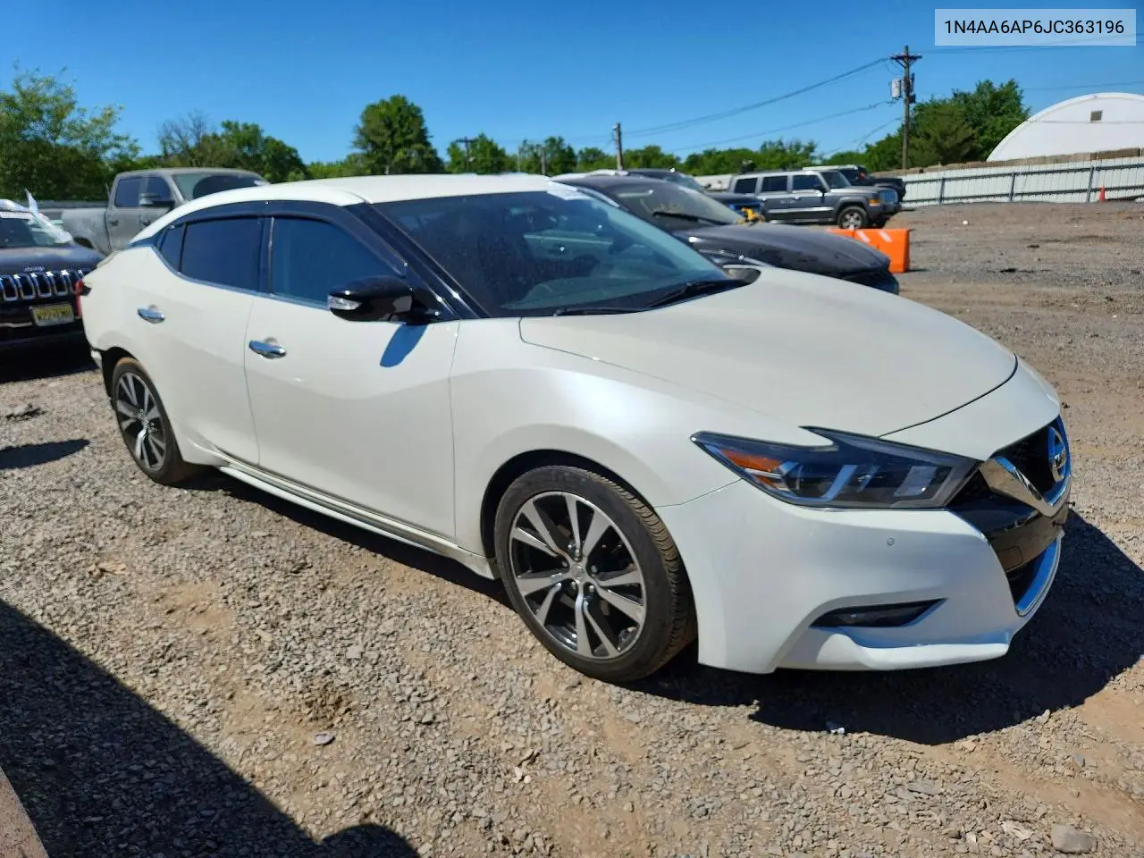 2018 Nissan Maxima 3.5 Sv VIN: 1N4AA6AP6JC363196 Lot: 55404406