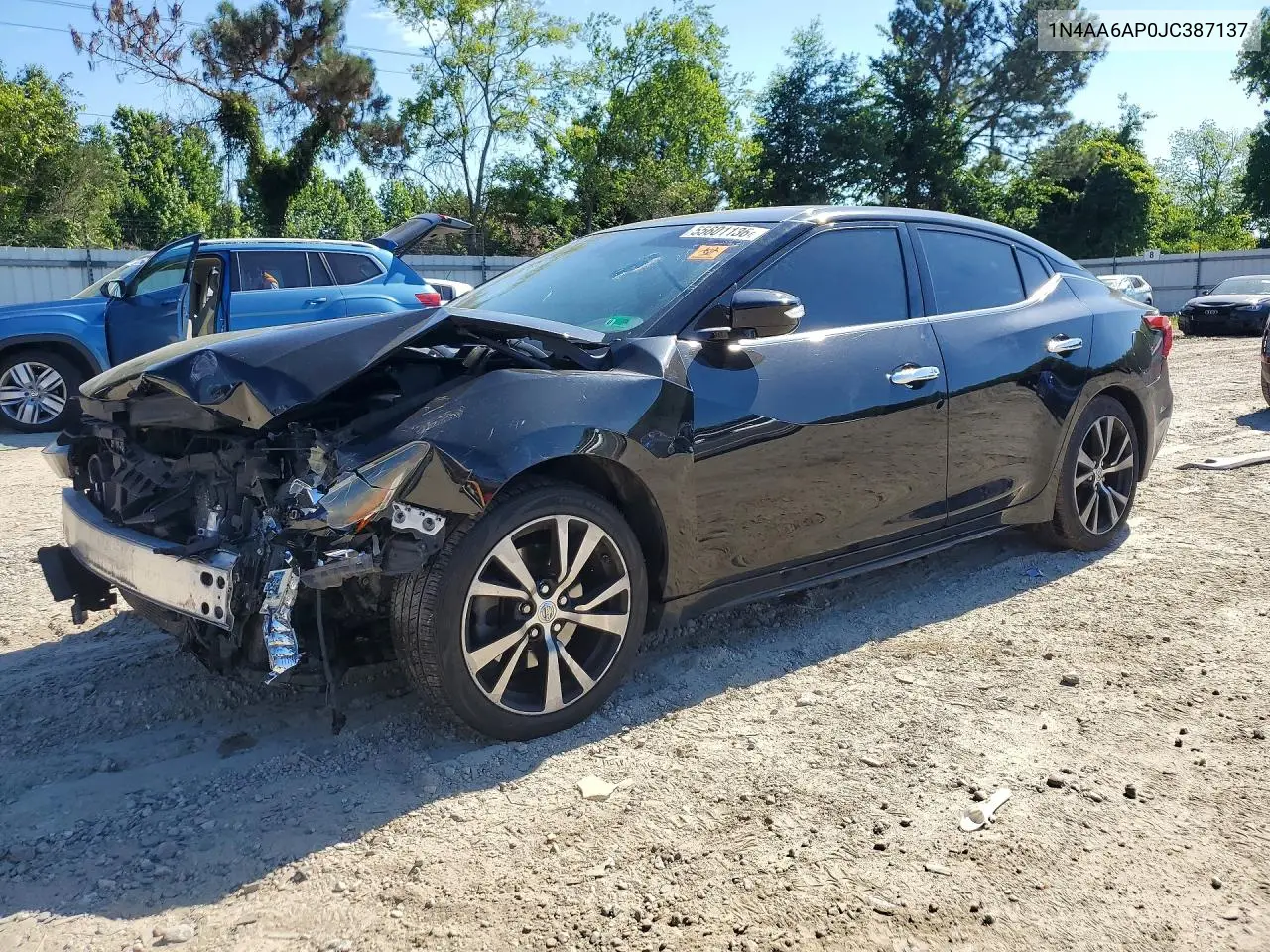 2018 Nissan Maxima VIN: 1N4AA6AP0JC387137 Lot: 55601136
