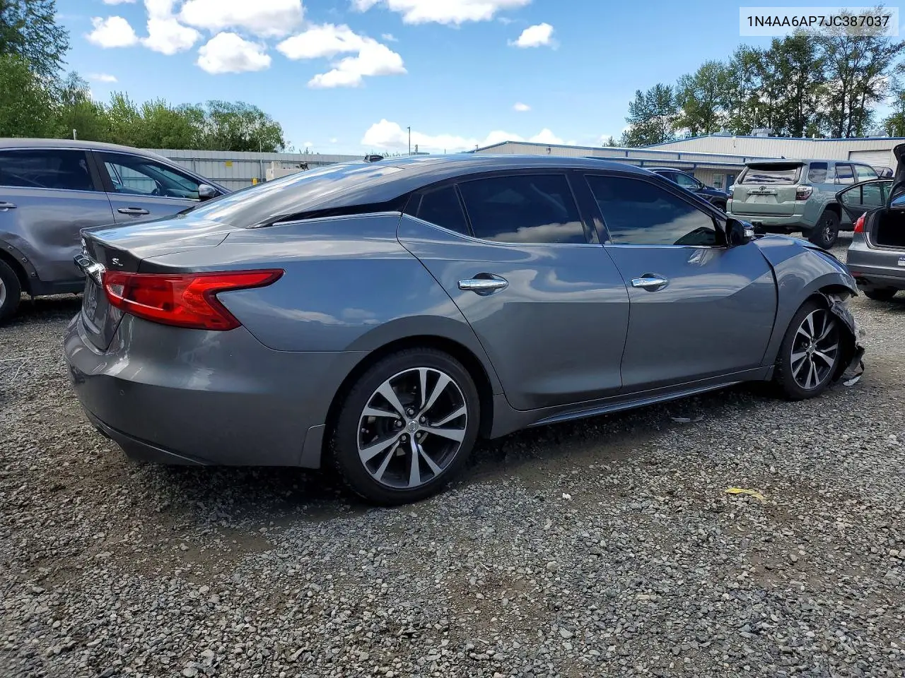 2018 Nissan Maxima 3.5 S VIN: 1N4AA6AP7JC387037 Lot: 56641966