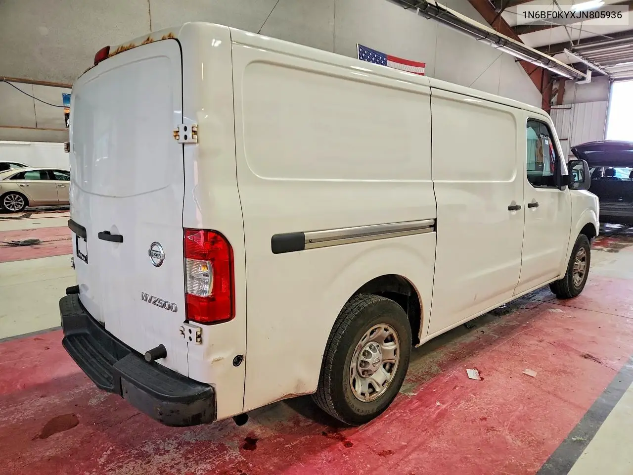 2018 Nissan Nv 2500 Hd Sv Cargo- R & D- Pri Fleet VIN: 1N6BF0KYXJN805936 Lot: 56706596