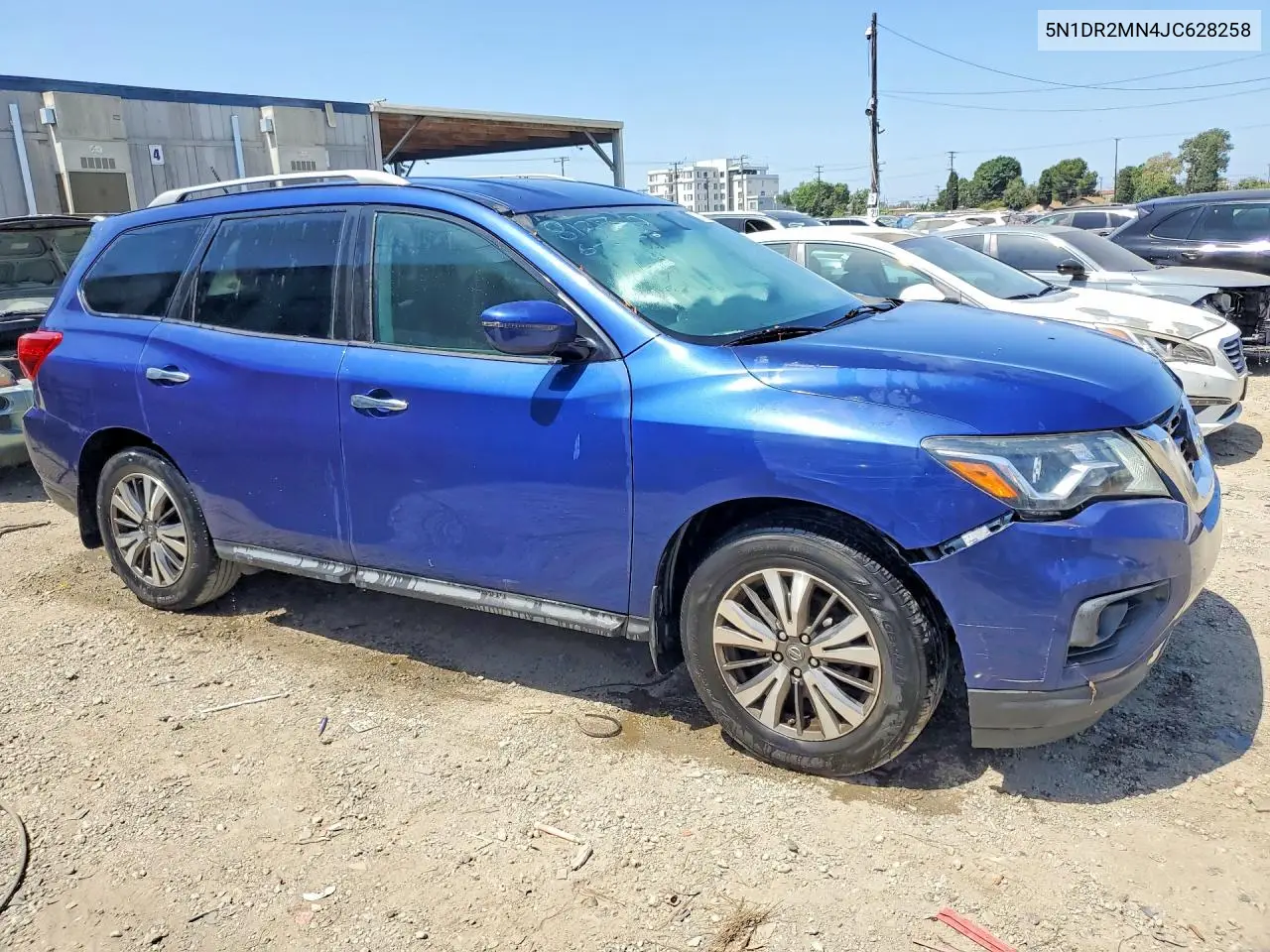 2018 Nissan Pathfinder S VIN: 5N1DR2MN4JC628258 Lot: 56742426