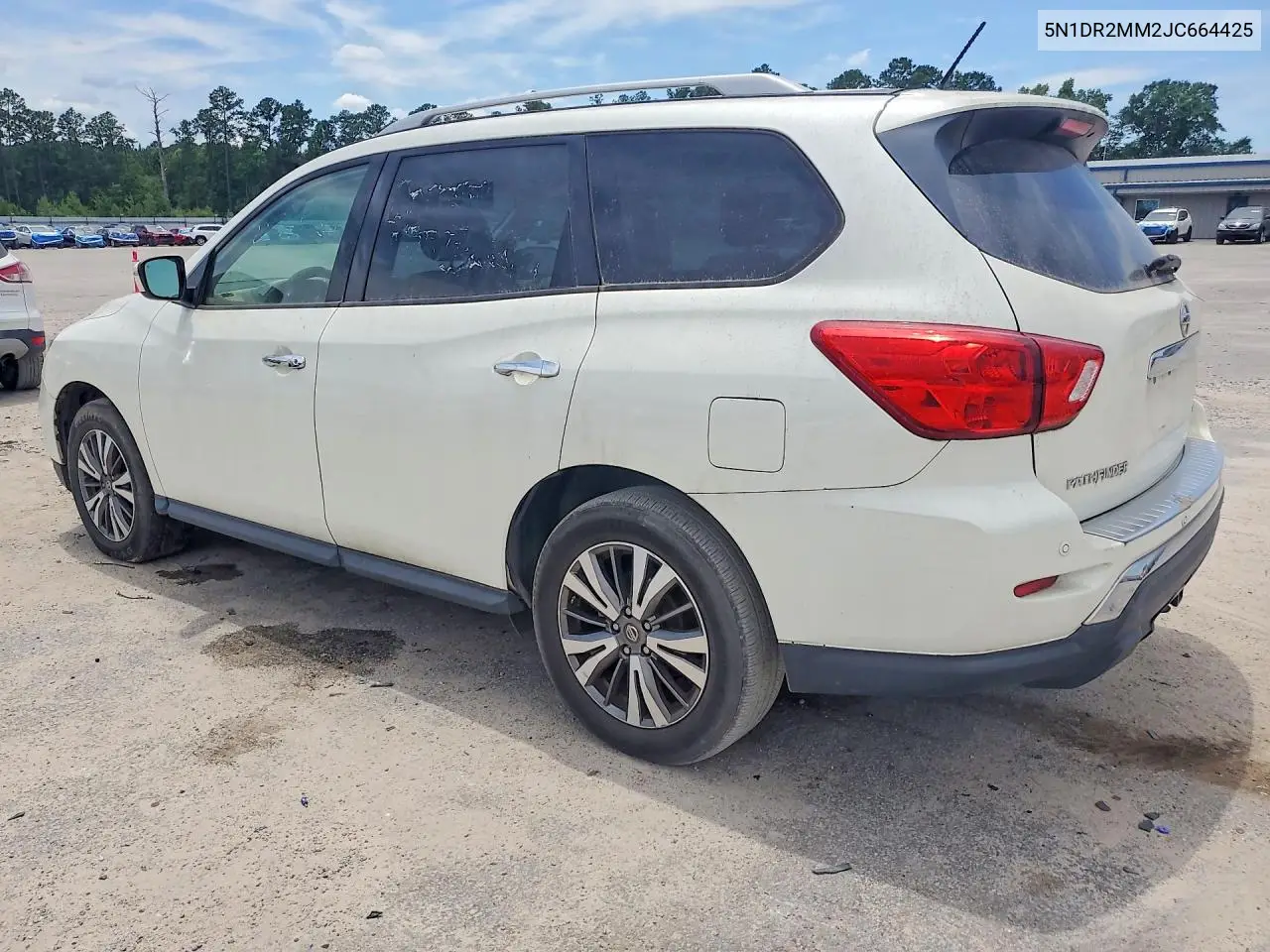 2018 Nissan Pathfinder Sv VIN: 5N1DR2MM2JC664425 Lot: 56773836