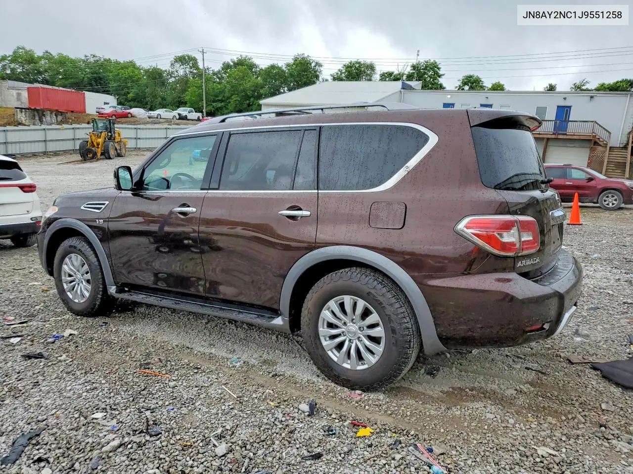 2018 Nissan Armada Sv VIN: JN8AY2NC1J9551258 Lot: 56787406