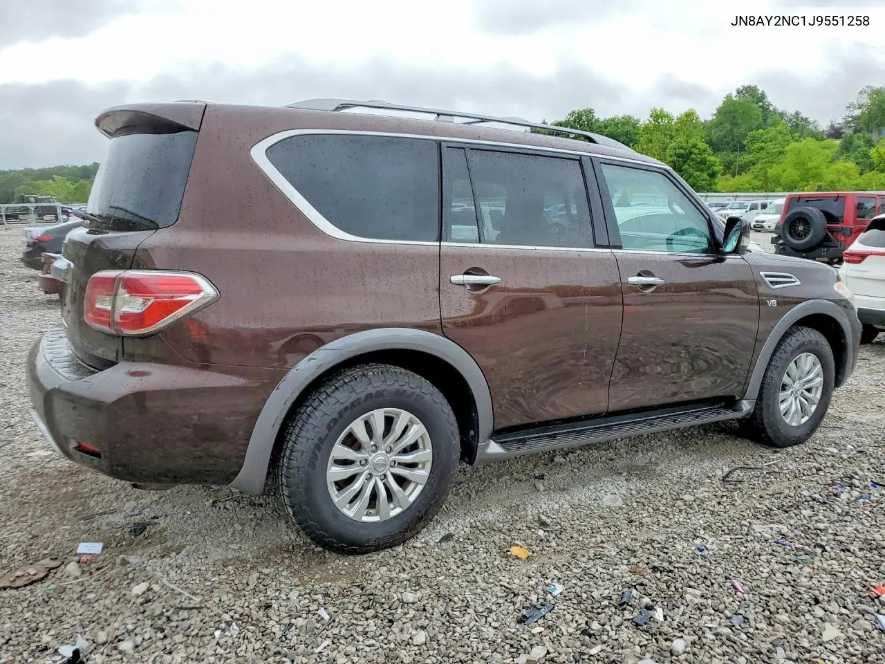 2018 Nissan Armada Sv VIN: JN8AY2NC1J9551258 Lot: 56787406